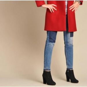 Geox Womens D Kali Black Suede Boots D34L1E